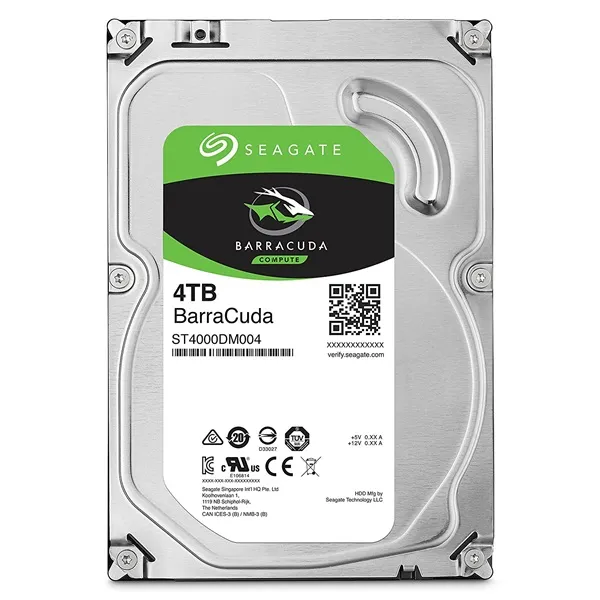 Seagate 4TB 5400rpm SATA-600 256MB BarraCuda ST4000DM004