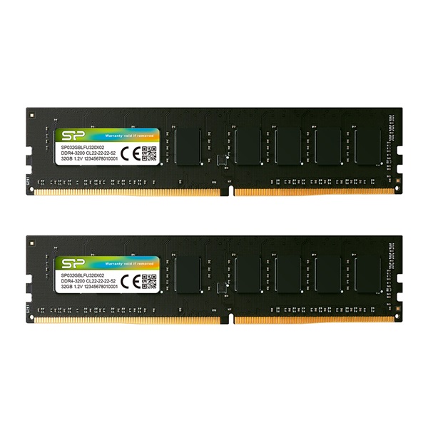SILICON POWER Memória DDR4 16GB 3200Mhz CL22 DIMM (Kit of 2)