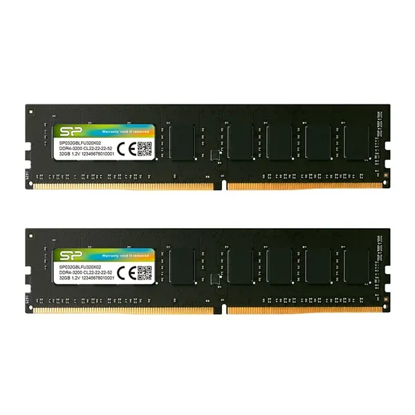 SILICON POWER Memória DDR4 16GB 3200Mhz CL22 DIMM (Kit of 2)