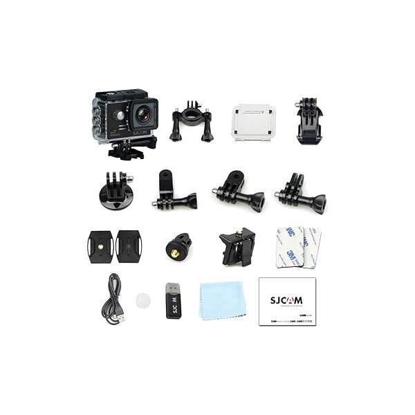 SJCAM 4K Action Camera SJ5000X Elite, Red, WIFI, 4K, időzítő, LCD kijelző 2,0, stabilizálás, folytonos autós felvétel - Image 2