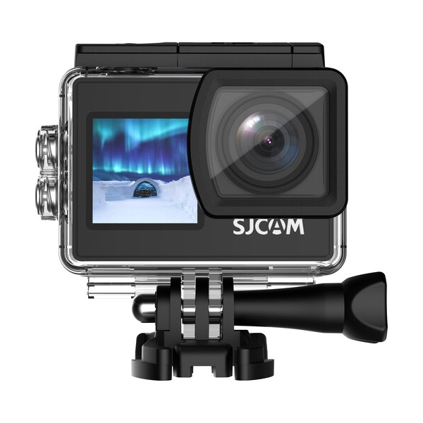 SJCAM Action Camera SJ4000 Dual Screen, WIFI, 16 MP, Black, 4K, vízálló tokkal, kettős képernyő, 4 videó + 4 fotófunkció - Image 4