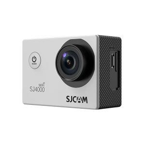 SJCAM Action Camera SJ4000 WiFi, Silver, 4K, 30m, 12 MP, vízálló tokkal, LCD kijelző 2.0, időzítő funkció, lassítás