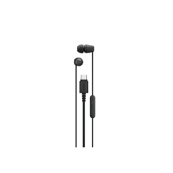 SONY IEREX15CB.CE7 USB-C Vezetékes mikrofonos Fülhallgató, Fekete