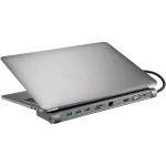 SANDBERG USB-C dokkoló, USB-C 10-in-1 Docking Station - Image 4