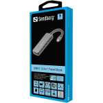 SANDBERG Dokkoló, USB-C 13-in-1 Travel Dock - Image 3