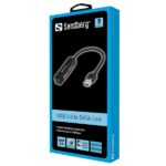 SANDBERG Merevlemez-tartozék, USB 3.0 to SATA Link - Image 2