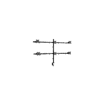 SBOX LCD-352/6-2 6x asztali monitor tartó 17"-32" / 43-81cm - Image 5