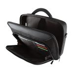 TARGUS Notebook táska Briefcase / Classic 14" Clamshell Case - Black/Red - Image 4