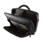 TARGUS Notebook táska Briefcase / Classic 14" Clamshell Case - Black/Red - Image 4
