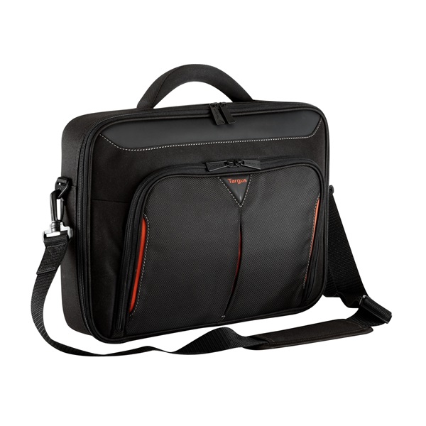 TARGUS_NB_taska_CN415_Classic_15-156_Clamshell_Laptop_Bag_-_BlackRed-i266000.jpg TARGUS Notebook táska CN415, Classic+ 15-15.6" Clamshell Laptop Bag - Black/Red - Image 1