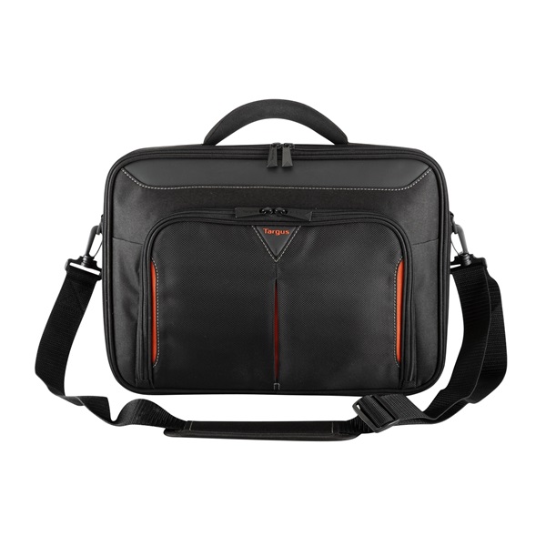 TARGUS_NB_taska_CN415_Classic_15-156_Clamshell_Laptop_Bag_-_BlackRed-i266005.jpg TARGUS Notebook táska CN415, Classic+ 15-15.6" Clamshell Laptop Bag - Black/Red - Image 2