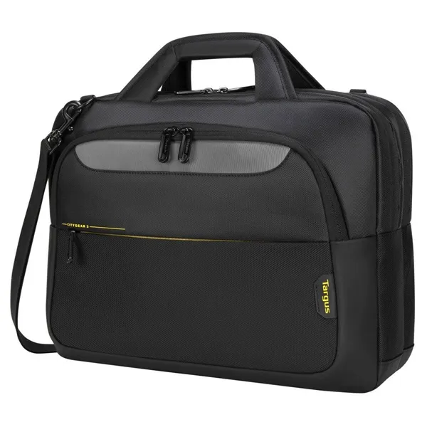 TARGUS Notebokk táska TCG470GL, CityGear 15-17.3" Topload Laptop Case - Black - Image 3
