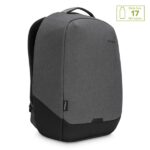 TARGUS Notebook hátizsák TBB58802GL, Cypress 15.6” Security Backpack with EcoSmart® - Grey - Image 2