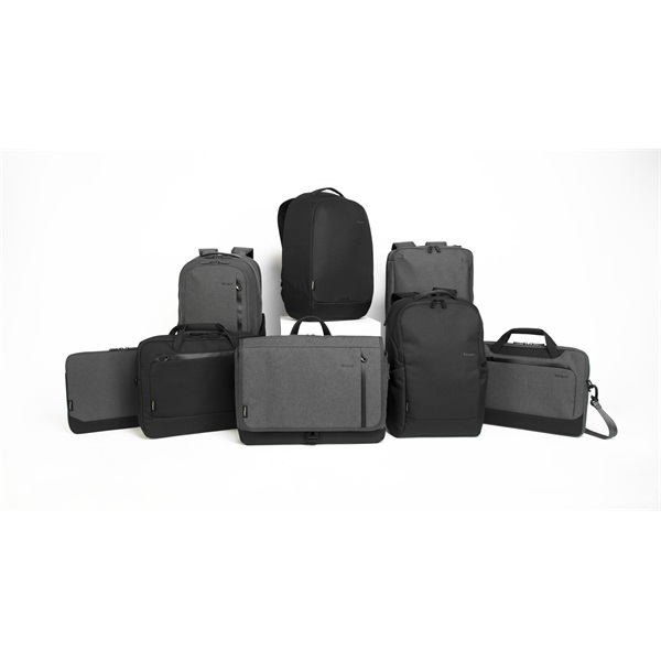 TARGUS Notebook hátizsák TBB58802GL, Cypress 15.6” Security Backpack with EcoSmart® - Grey - Image 9