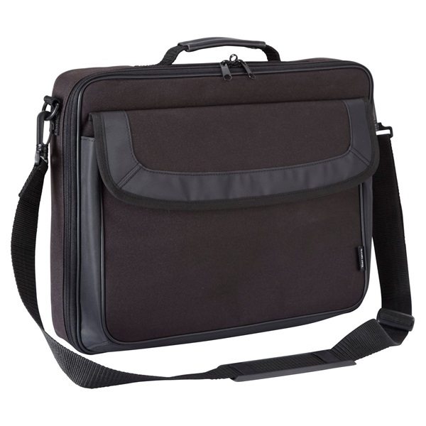 TARGUS TAR300 Briefcase / Classic 15-15.6" Clamshell Laptop Bag - Black - Image 1