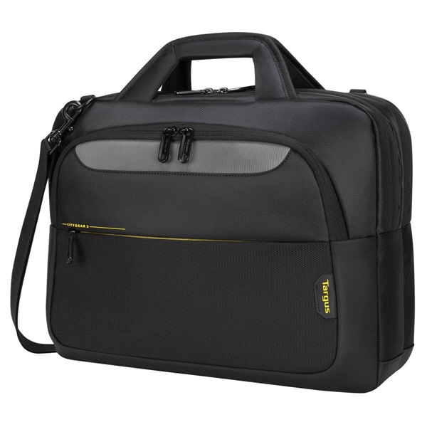 TARGUS Notebook táska TCG460GL, CityGear 14-15.6" Topload Laptop Case - Black - Image 3