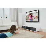 TECHLY ICA-PLB 162M fix fali konzol, 23-55" LCD kijelzőhöz, ultra slim, fekete - Image 5