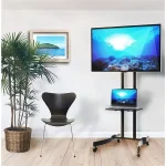 TECHLY ICA-TR23 gurulós padlóállvány 32-70" LCD kijelzőhöz - Image 2