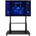 TECHLY ICA-TR30 gurulós padlóállvány 55-100" LED/LCD kijelzőkhöz - Image 2
