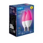 TP-LINK LED Izzó Wi-Fi-s E14, Multi Color, váltakozó színekkel, TAPO L430C(2-PACK) - Image 2