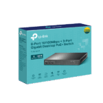 TP-Link Switch  PoE - TL-SL1311P (11port; 8x 100Mbps af/at PoE+ port; 2x 1Gbps port; 1x 1Gbps SFP; 65W) - Image 3