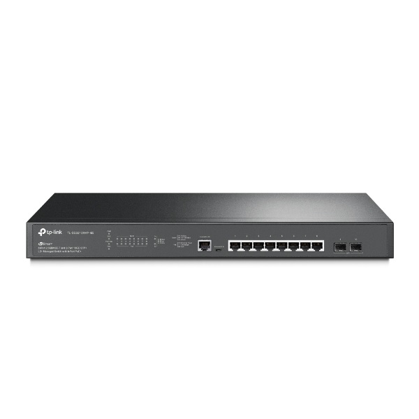 TP-LINK Switch 8x2500Mbps (8xPOE+) + 2x10G SFP+ + 1xkonzol port + 1xUSB, Menedzselhető, SG3210XHP-M2 - Image 1