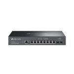 TP-Link Switch Menedzselhető - SG3210X-M2 (8x 2,5Gbps + 2x 10Gbps SFP+ port + console port; rack; 80 Gbps; Omada; L2+)