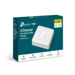 TP-LINK Video Recorder 4 csatornás POE+, VIGI NVR1104H-4P - Image 2