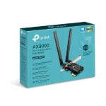 TP-Link Hálózati adapter WiFi AX3000 - Archer TX55E (PCI-E; 574Mbps 2.4Ghz + 2402Mbps 5Ghz; Bluetooth 5.0; Wifi6) - Image 3