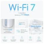 TP-LINK Wireless Mesh Networking system BE9300 Wi-Fi 7 DECO BE65(2-PACK) - Image 4