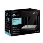 TP-LINK Wireless Router Dual-Band BE3600 1xWAN(1Gbps) + 4xLAN(1Gbps), ARCHER BE220 - Image 3