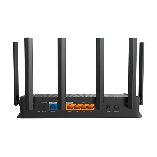 TP-LINK Wireless Router Dual Band BE6500 1xWAN(2.5Gbps) + 1xLAN(2.5Gbps) + 3xLAN(1Gbps) + 1xUSB 3.0, Archer BE400 - Image 2