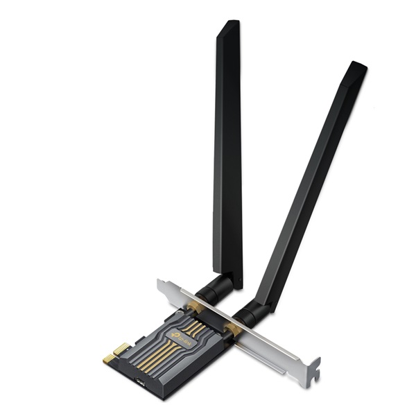 TP-LINK Wireless és Bluetooth 5.4 Adapter PCI-Express Dual Band BE6500, ARCHER TBE400E - Image 1