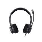 TRUST 25089 Ayda USB vezetékes fejhallgató zajszűrős mikrofonnal – fekete