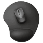 Trust Egérpad - Bigfoot Gel (zselés csuklótámasszal; fekete) - Image 6