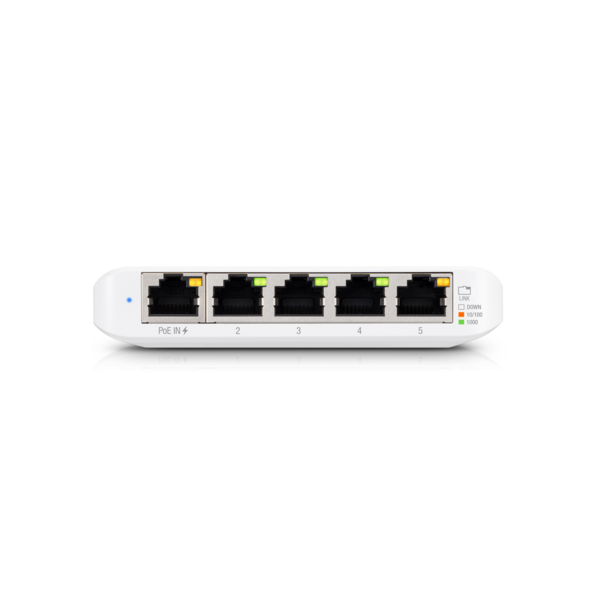 Ubiquiti UniFi Switch, 5x gigabit RJ45 port, kompakt, USB Type-C csatlakozó - Image 2