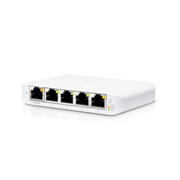 Ubiquiti UniFi Switch, 5x gigabit RJ45 port, kompakt, USB Type-C csatlakozó - Image 7