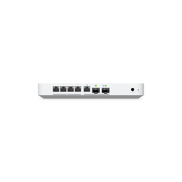 UBiQUiTi_Vezetekes_Router_Gateway_4x25Gbit_1x10Gbps_SFP_LAN_1x10Gbit_SFP_LAN_WAN_Asztali_-_UXG-FIBER-i1554176.jpg UBiQUiTi Vezetékes Router Gateway 4x2,5Gbit + 1x10Gbps SFP+ (LAN) + 1x10Gbit (SFP+/LAN) (WAN), Asztali - UXG-FIBER - Image 1