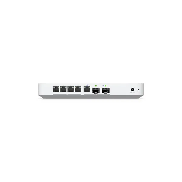 UBiQUiTi Vezetékes Router Gateway 4x2,5GbE + 1x10GbE + 1x10Gbit SFP+, Asztali - UXG-FIBER