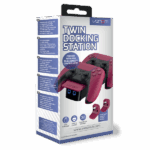 VENOM PS5 Kiegészítő Dupla Töltő állomás "Cosmic Red" Piros, VS5010