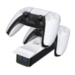 VENOM PS5 Kiegészítő Dupla Töltő állomás Fehér, VS5001 - Image 2