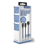 VENOM PS5 Kiegészítő Dupla Töltő kábel 3m Fekete, VS5002 - Image 2