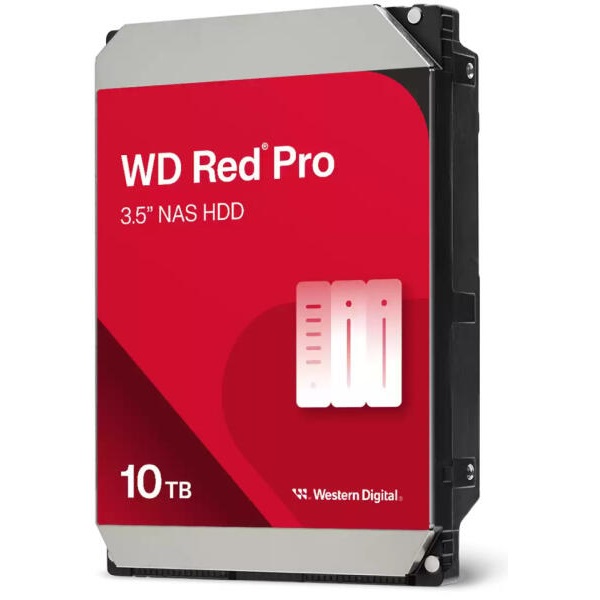 WESTERN_DIGITAL_35_HDD_SATA-III_10TB_7200rpm_512MB_Cache_CAVIAR_Red_Pro-i1602055.jpg WESTERN DIGITAL 3.5" HDD SATA-III 10TB 7200rpm 512MB Cache, CAVIAR Red Pro - Image 1
