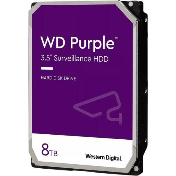 WESTERN_DIGITAL_35_HDD_SATA-III_8TB_5640rpm_256MB_Cache_CAVIAR_Purple-i1498182.jpg Western Digital 3,5" 8000GB belső SATAIII 5640RPM 256MB PURPLE WD85PURZ winchester 3 év - Image 1