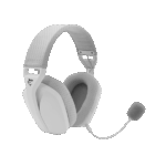 WHITE SHARK BUTTERFLY-W, GH-2442W, vezeték nélküli gamer fejhallgató, fehér - Image 2