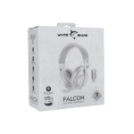 WHITE SHARK FALCON-W, GH-2441W, vezeték nélküli gamer fejhallgató, fehér - Image 8