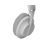 WHITE SHARK FALCON-W, GH-2441W, vezeték nélküli gamer fejhallgató, fehér - Image 4