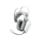 WHITE SHARK GH-2446W GOTTAN-W  vez.nélk. gamer fejhallgató mikrofonnal, fehér