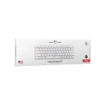 WHITE SHARK GK-002211V2-W/R-US WAKIZASHI-2-W/R-US mech.bill.angol,fehér piros switch 63bill - Image 8