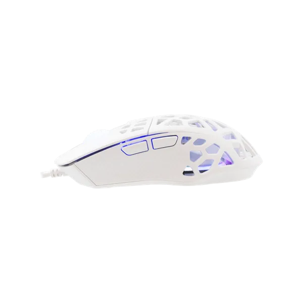 White Shark GM-5018W Caradoc fehér gamer egér - Image 5